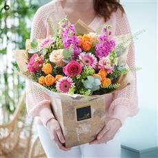 Interflora 100th Birthday Bright Handtied Bouquet