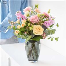 Interflora pastel vase- size 2