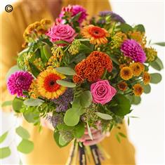 Interflora Autumn Classic Hand-tied size 4