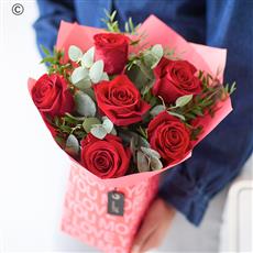 Six Red Roses Giftbox