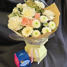 Pastel Birthday Cutie with chocolates giftset