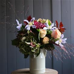 Autumnal Jar Arrangement
